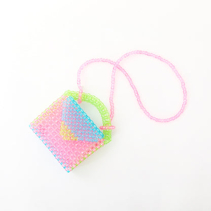 beaded handbag, beaded shoulder bag, beaded crossbody bag, handmade beaded bags, small beaded bag, pink beaded bag, green beaded bag, blue beaded bag