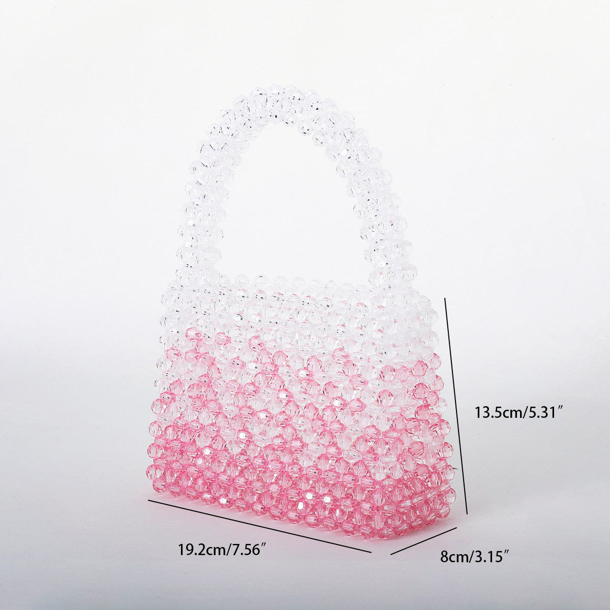 beaded handbag, handmade beaded bags, pink beaded handbag, small beaded handbags