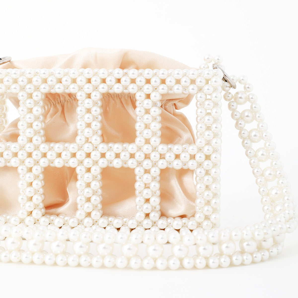 beaded handbag, handmade beaded bags, white beaded handbag, classic beaded bag, vintage beaded handbag, pearl beaded handbag