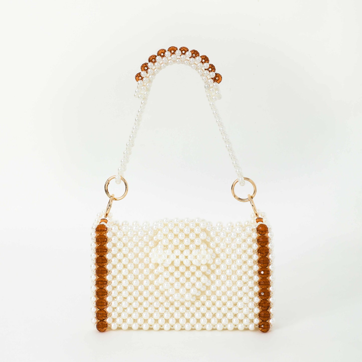 beaded shoulder bag, beaded handbag, handmade beaded bags, small beaded bags, vintage beaded bag, white beaded bag